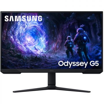 Samsung Monitor Gaming VA LED Samsung Odyssey G5, 32 inch, QHD 2560 x 1440, HDMI, DisplayPort, Pivot, 180 Hz, 1 ms, Negru Samsung Monitor Gaming VA LED Samsung Odyssey G5, 32 inch, QHD 2560 x 1440, HDMI, DisplayPort, Pivot, 180 Hz, 1 ms, Negru