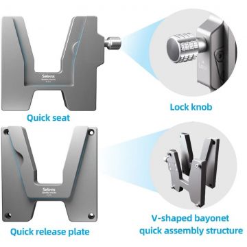 Selens Clema Quick Release Monitor Mount System Selens FL115A Selens Clema Quick Release Monitor Mount System Selens FL115A