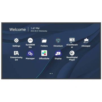 VIEWSONIC Monitor LCD VIEWSONIC CDE6530, Display 65 Full HD 3840 x 2160, Memorie RAM 4GB DDR4, 60 Hz, 8 ms, Contrast 5000:1, Negru VIEWSONIC Monitor LCD VIEWSONIC CDE6530, Display 65 Full HD 3840 x 2160, Memorie RAM 4GB DDR4, 60 Hz, 8 ms, Contrast 5000:1, Negru
