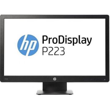 Monitor Refurbished HP ProDisplay P223, 21.5 Inch Full HD LCD, Display Port, VGA (Negru)