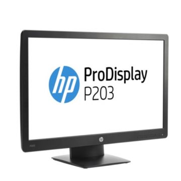 Monitor Second Hand HP P203, 20 Inch VA LED, 1600 x 900, Display Port, VGA