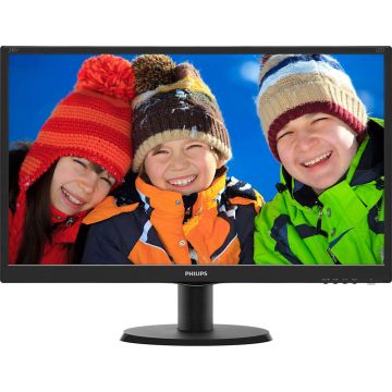 Monitor LED Philips 240V5QDAB, 23.8