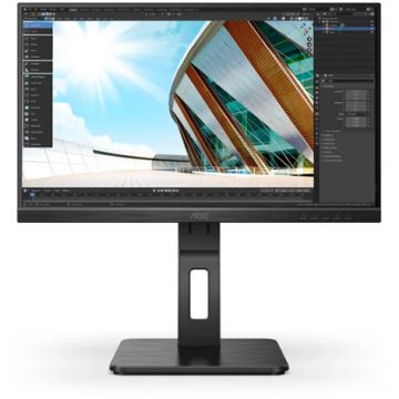 Monitor LED 22P2Q 21.5 inch FHD IPS 4ms 75Hz Black