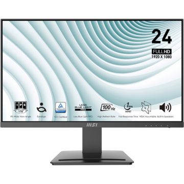 Monitor LED MSI Pro MP243X 23.8 inch FHD IPS 1 ms 100 Hz