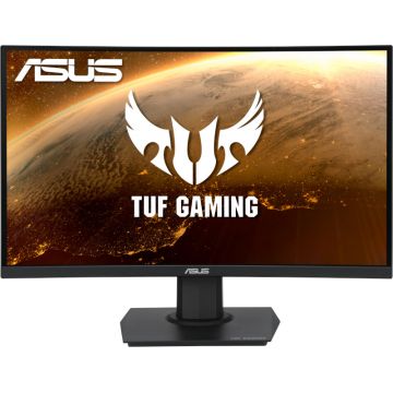 Monitor LED ASUS Gaming TUF VG24VQE Curbat 23.6 inch FHD VA 1 ms 165 Hz FreeSync Premium