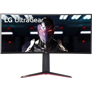 Monitor LED LG Gaming UltraGear 34GN850P-B Curbat 34 inch UWQHD IPS 1 ms 160 Hz HDR G-Sync Compatible & FreeSync Premium