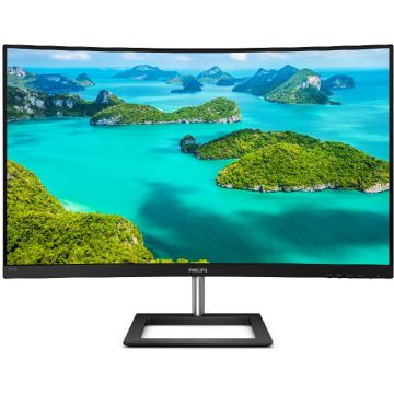 Monitor LED Philips 272E1CA Curbat 27 inch 4 ms Negru FreeSync 75 Hz