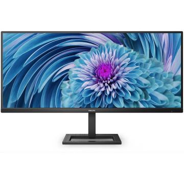 Philips Monitor Philips VA 34 W, QHD, 100Hz, DisplayPort, 346E2LAE/00, Negru