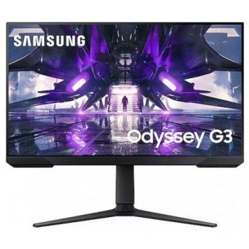 Samsung Monitor LED Samsung Odyssey G3 S27AG30ANU, 27inch, 1920x1080, 1ms, Negru