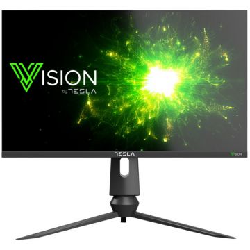 TESLA Monitor LED Fast IPS Tesla 27'', Full HD, 165Hz, 1ms, FreeSync, HDR, Display Port 1.4, HDMI, Pivot, Negru, 27GM620BF